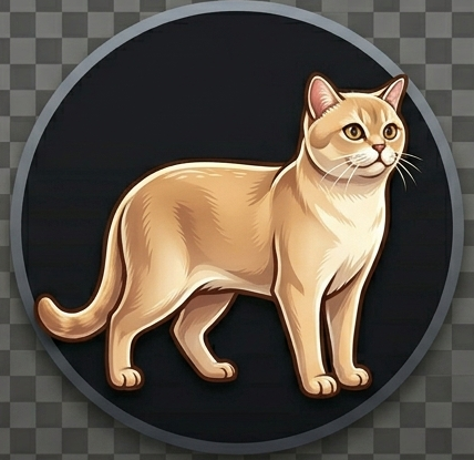 Chat poil court