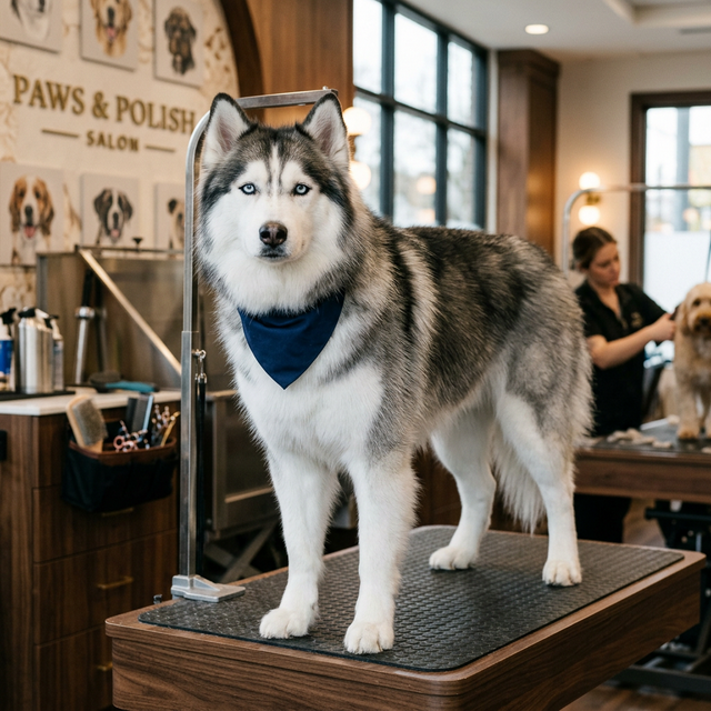 Husky Grooming