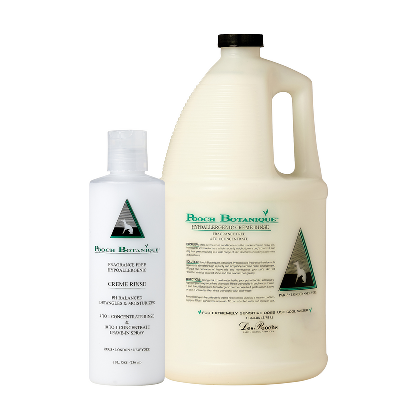 Après-shampooing hypoallergénique crème rinse Les Poochs
